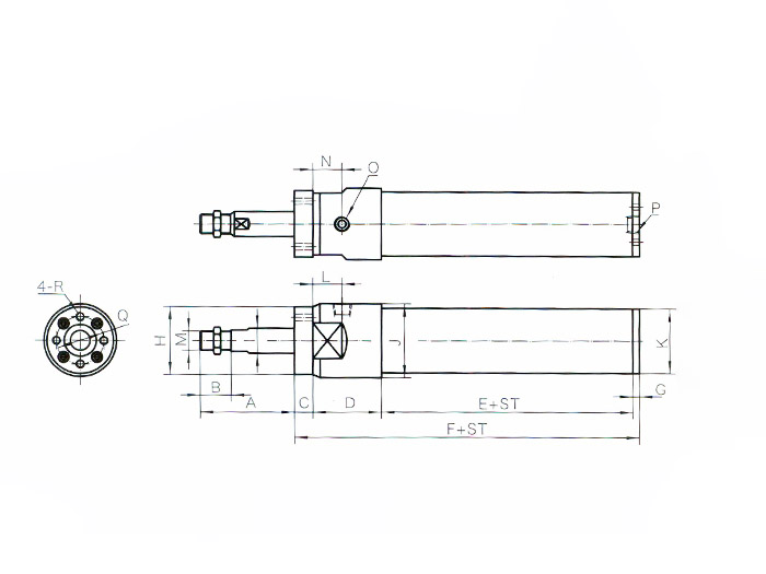 配重專用油壓缸 配重專用油壓缸